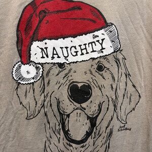 Boutique Naughty Dog Christmas Tee